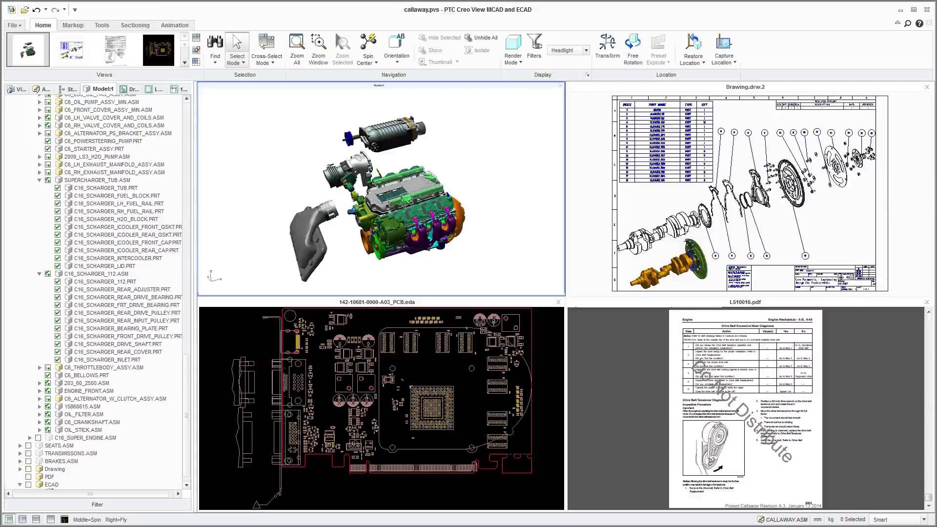 PTC Creo Schematics 20 M020 Zip